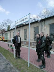 Bahnsteig Museumsbahnhof Buckow