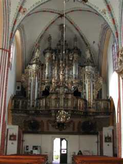 Kathedrale in Kamien Pomorski (Orgel)