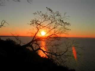 Sonnenuntergang an der Ostsee