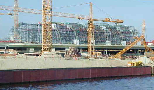 Grobaustelle Lehrter Bahnhof